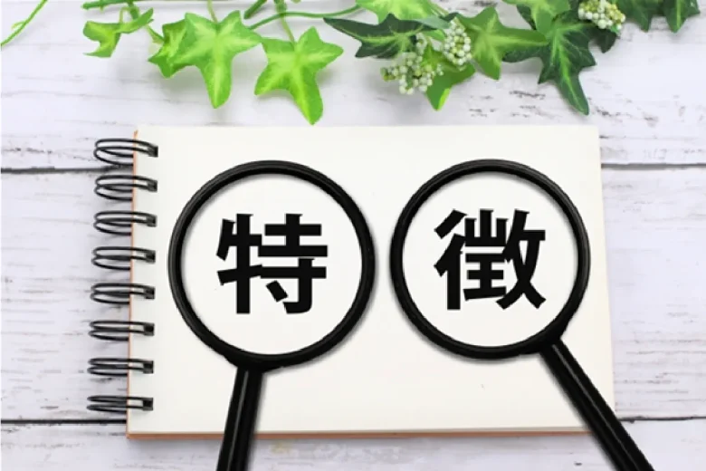 特徴に焦点を当てる