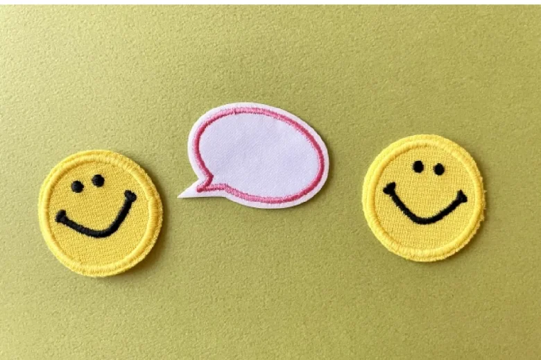 相手に話しかけるイメージ　二人の会話